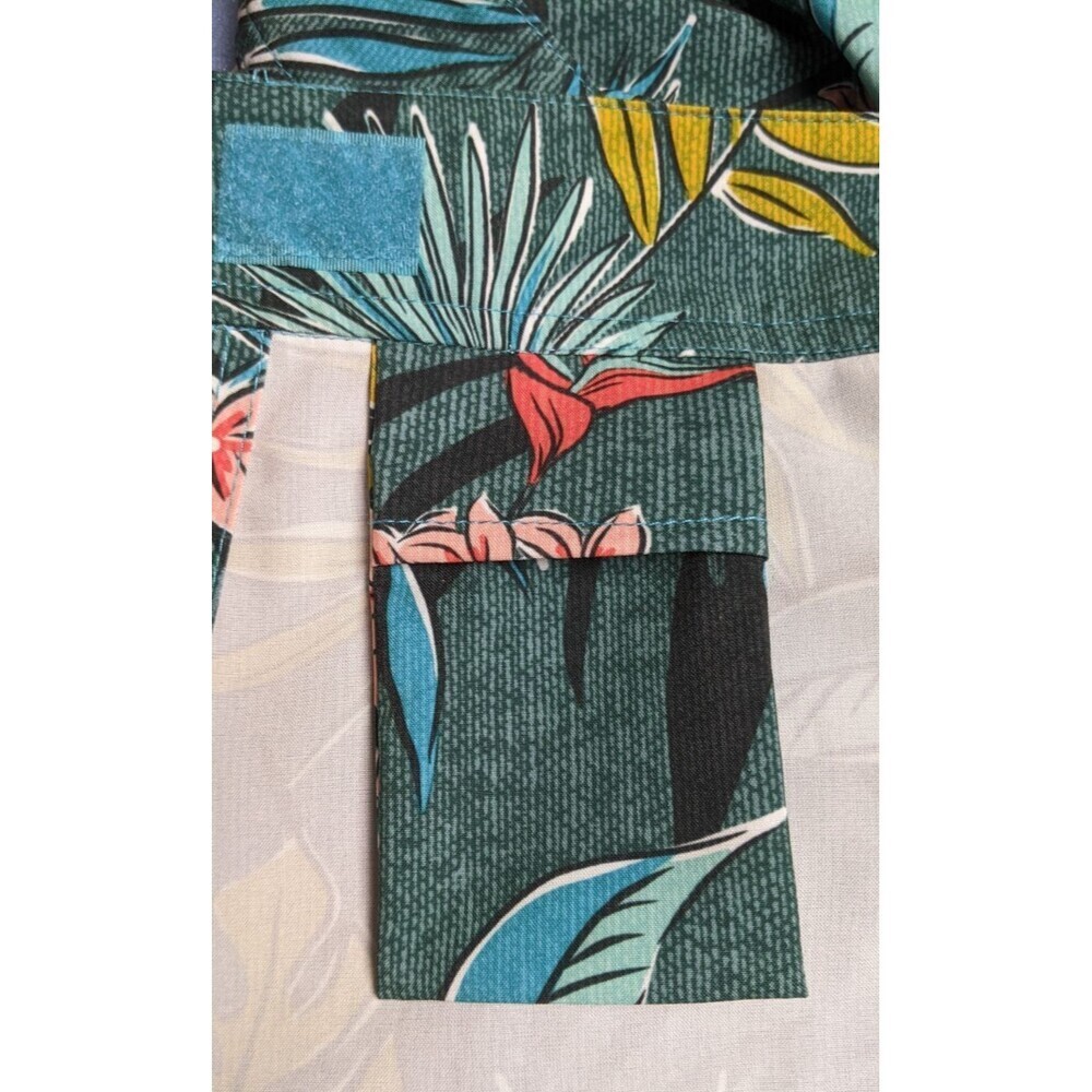 NEW~Women's RIP SKIRT Floral Hawaiian Print Adjustable Waist Wrap Skirt Size XL - Picture 6 of 6